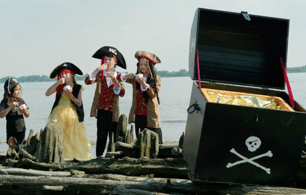 Piraten Schatztruhe mit Eis von FrauMeis