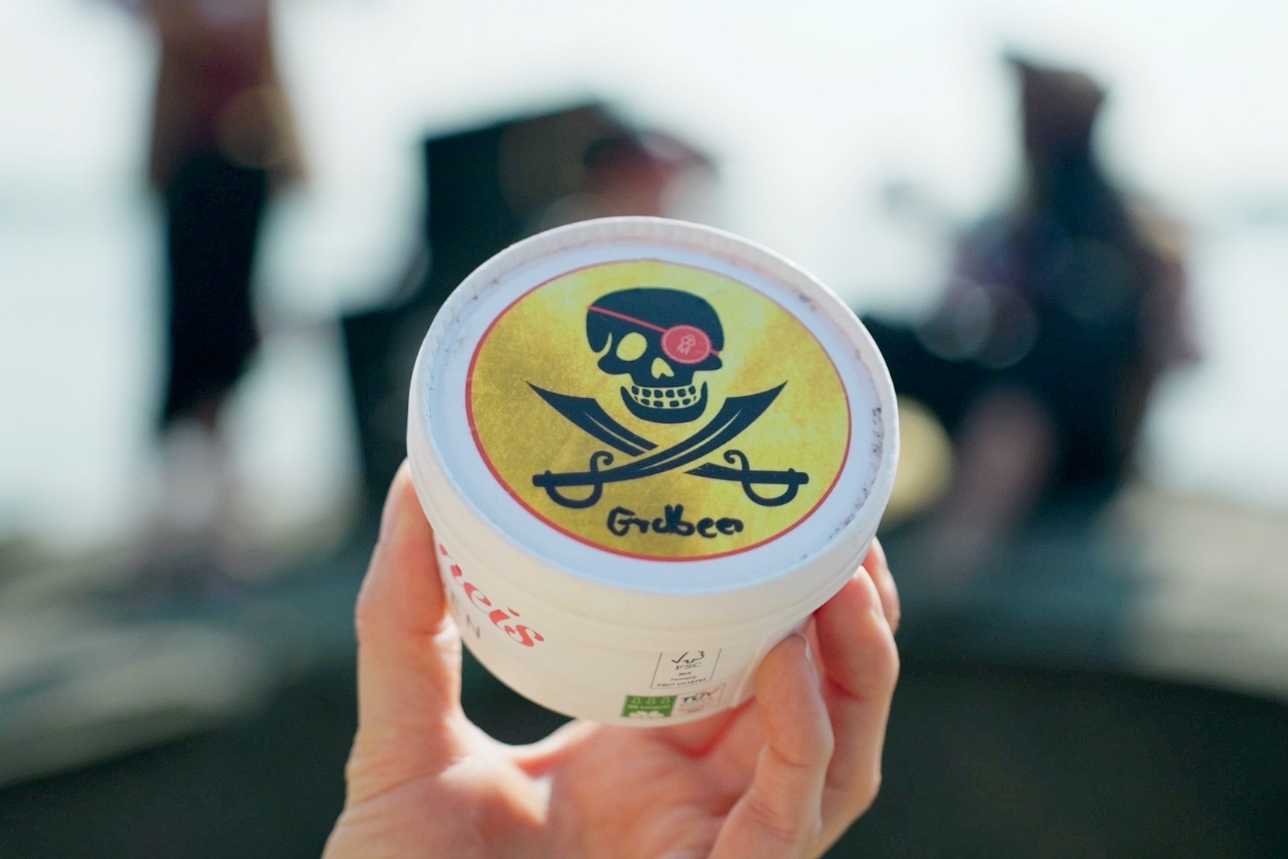 Piraten Schatztruhe mit Eis von FrauMeis